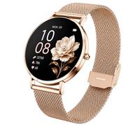 Xcoast Montre intelligente SIONA 2 – Ultra plate femme AMOLED 1,3" Acier inox Pouls Oxygène