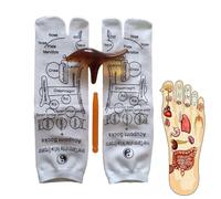 Sionhiuo Chaussettes De Massage Par Réflexologie Plantaire,Respirantes Douces Confortables - Pour Une Stimulation Des Points De Réflexologie Plantaire | Pour Hommes Femmes Filles Jeunes Adolescents