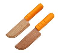 Sionhiuo Couteau Enfant - Hachoir en Bois pour Tout-Petits,Jeu Éducatif pour Garçons et Filles pour Pratiquer la Découpe de Fruits et Légumes dans Les Jeux de Rôle Culinaires