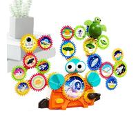 Sionhiuo Ensembles de Construction d'Engrenages pour | Jeu Éducatif | Jouets de Blocs de Construction STEM - pour La Fête d'anniversaire des La Maison L'École Maternelle L'École Le Voyage La Plage