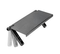 Sionhiuo Étagère TV pour décodeur - Support pour routeur réglable en hauteur - Support flottant pour bureau, streaming, appartement, home cinéma, lecteur DVD, téléphone portable