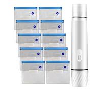 Sionhiuo Fermeture de Sachets | Machine Sous Vide Mini 800 mAh,Scelleuse Alimentaire Portative Main - Viande Restaurants Voyage Camping Préparation Repas