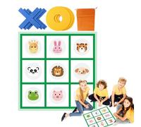 Sionhiuo Giant Game Outdoor, Jeu De Palets en Plein Air pour Toute La Famille, Jeu Portable avec Sac De Rangement Activités Conviviales en Famille pour Pique-Nique Camping Voyage Jardin