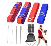 Sionhiuo Lignes de Volleyball de Plage | Matériel de Marquage Volleyball Portable,Accessoires Sportifs Portables pour Maison, Pelouse, Plage, Entraînement et Extérieur