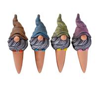 Sionhiuo Lot de 4 pointes d'irrigation pour plantes - Bâtons d'irrigation goutte à goutte automatiques - Fournitures de jardin - 4 pièces - Mignon nain de jardin - Arroseur de plantes pour les