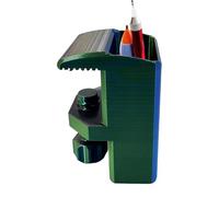 Sionhiuo Porte-crayons de peinture pour le côté du bureau, pinces et support sécurisés | Organiseur de bricolage avec fonction de serrage | Pour artistes, amateurs, famille, amis, maison