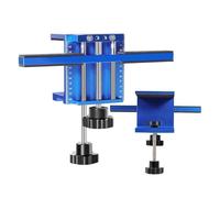 Sionhiuo Positionneur D installation De Porte De Cabinet - Gabarit en Métal Polyvalent et Précis pour Réglage - Outil d'Installation pour Porte, Tiroir et Charnière,Pour Meubles Cuisine Salle De