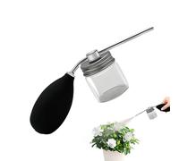 Sionhiuo Poudreuse À Terre De Diatomées - Pulvérisateur de Poudre de Jardin - Disperseur Ergonomique avec Réservoir Amovible pour Pelouse Abeille en Pot Jardinage Intérieur