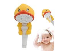 Sionhiuo Pulvérisateur de douche en forme de canard, pomme de douche en forme de canard | Pulvérisateur de flux d’eau de dessin animé | Buse de douche mignonne, pulvérisateur de bain pour,