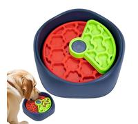 Sionhiuo Slow Feeder Bol labyrinthe anti-ingestion pour chiens | Gamelle rotative à 3 couches contre l'ingestion pour animaux de compagnie - Pour friandises, collations et entraînement des chiens de