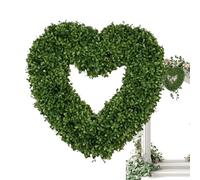 Sionhiuo Topiaire en Buis | Fausse en Pot Cœur de Saint-Valentin | Pots Décoratifs pour Topiaires D'Intérieur | pour Intérieur Extérieur Porche Table Fenêtre Bureau Jardin Cour Balcon Porte d'Entrée