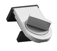 Sionhiuo Verrou de sécurité pour, serrure de sécurité coulissante en aluminium - Antivol réglable pour fenêtre et porte coulissante