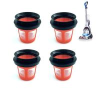 Sionlan Lot de 4 filtres de rechange FH50700 compatibles avec filtre d'aspirateur Hoover PowerDash Pet FH50700, FH50701, FH50702, FH50710, FH50750 et joint d'étanchéité en caoutchouc