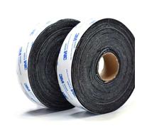 SIOPPKIK 2 Rouleaux Feutrine Autocollante Meuble, Feutrine Adhesive 100 x 2cm Découpe Libre de Toute Taille ou Forme Feutre Patin Antiderapant pour Protection Pied de Table Chaise Canape, Gris