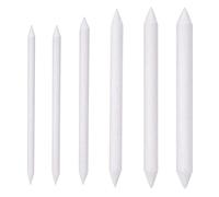 SIOPPKIK Lot de 6 Estompeur Dessin, Estompe en Papier Dessin, Stylos Mélangeurs, Materiel Dessin pour Sketch Crayon Dessin pour Artistes Étudiants, Blanc