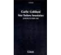 Sior todero brontolon - Carlo Goldoni - Circe - broché - Théâtre