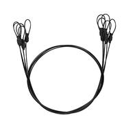 SIOTI Lanière d'attache en Acier avec 5PCS 600mm pour GoPro Hero 5/4/3+/3/2/1/Session et Autre