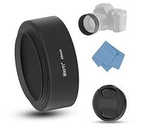 SIOTI Mise au Point Standard Métal Pare-Soleil avec Chiffon de Nettoyage et Capuchon d'objectif Compatible avec Leica/Fuji/Nikon/Canon/Samsung lentille à Filetage Standard