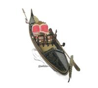 SIourso Kits De Modélisme De Bateaux Modèle De Yacht De Venise Classique Échelle 1/20 Gondole De Mariage Kit De Modèle En Bois Gondole Bateau De Rencontre