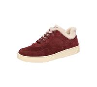 SIOUX Baskets basses ' Maites sneak 007-LF ' crème / rouge foncé, Taille 42