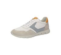SIOUX Baskets basses 'Mokrunner-H-019' gris / gris clair / orange / blanc cassé, Taille 41