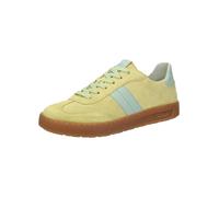 SIOUX Baskets basses 'Tedroso-DA-717' bleu clair / jaune, Taille 44