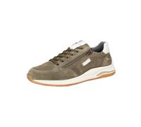SIOUX Baskets basses 'Turibio' olive / blanc, Taille 44