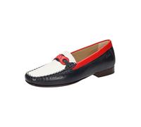 SIOUX Chaussure basse 'Colandina' bleu foncé / rouge / blanc, Taille 37