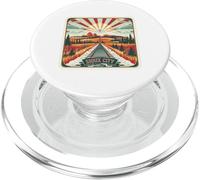 Sioux City Iowa Railroad Midwest Train États-Unis Amérique PopSockets PopGrip pour MagSafe