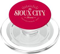 Sioux City Iowa | Sioux City IA Moderne PopSockets PopGrip pour MagSafe