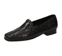 Sioux Cordera, Mokassins Femme, Noir (Schwarz 000), 3.5