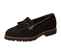 Sioux Femme 66540 Mocassin, Noir, 42 EU Large