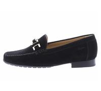 Sioux Femme Cambria Mocassin, Schwarz, 38.5 EU