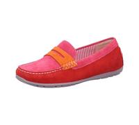 SIOUX Mocassin orange / rose / rouge, Taille 38