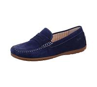 Sioux Femme Carmona-700 Mocassin, Indigo, 38 EU