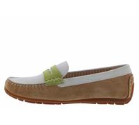 Sioux Femme Carmona Mocassin, Biscotto/calce/Palm, 38.5 EU