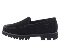 Sioux Femme Cortizia-729 Mocassin, Schwarz, 43.5 EU Large