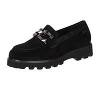 Sioux Femme MEREDIRA Mocassin, Schwarz, 37 EU Large