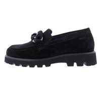 Sioux Femme Meredira Mocassin, Schwarz, 40 EU Large