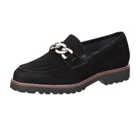 Sioux Femme Meredith Mocassin, Noir, 37 EU Large