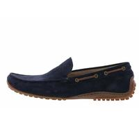 Sioux Homme Callimo Mocassin de Style Conduite, Deepblue/Cognac, 47 EU