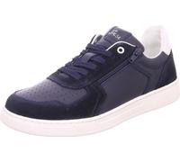 Sioux Hommes Baskets Bleu foncé Cuir Mixte Taille : 41