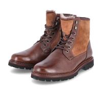 Sioux Hommes Bottes à lacets/ Bottines d'hiver ADALRIK Marron Cuir Taille : 42,5