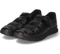 Sioux Hommes Sandales ROMEDIUS Noir Cuir lisse Taille : 42
