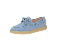 SIOUX Mocassin beige / bleu clair, Taille 39,5