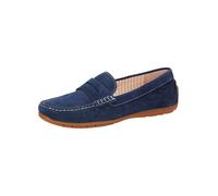 SIOUX Mocassin bleu foncé, Taille 37,5