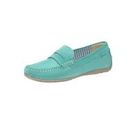 SIOUX Mocassin 'Carmona-700' turquoise, Taille 35