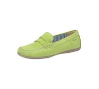 SIOUX Mocassin 'Carmona-700' vert clair, Taille 37,5