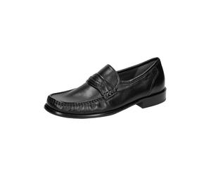 SIOUX Mocassin 'Como' noir, Taille 44
