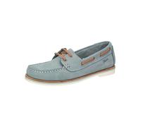 SIOUX Mocassin ' Nakimba-700 ' bleu clair / cognac, Taille 40